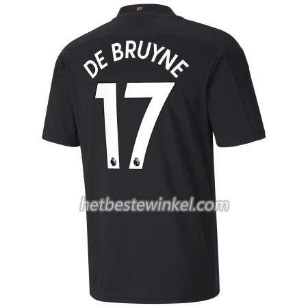 Manchester City Kevin De Bruyne 17 Voetbalshirts Uit 2020/21